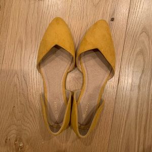 Old Navy mustard yellow shoes